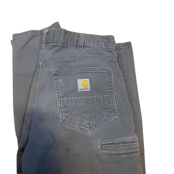 Carhartt bundle lot of 2 gray relaxed fit size 32x32 SEE PHOTOS - Picture 5 of 15